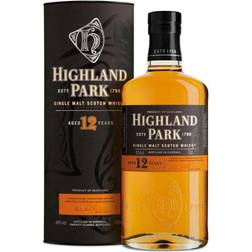 Highland Park 12 Years Single Malt Scotch 40% 70 cl